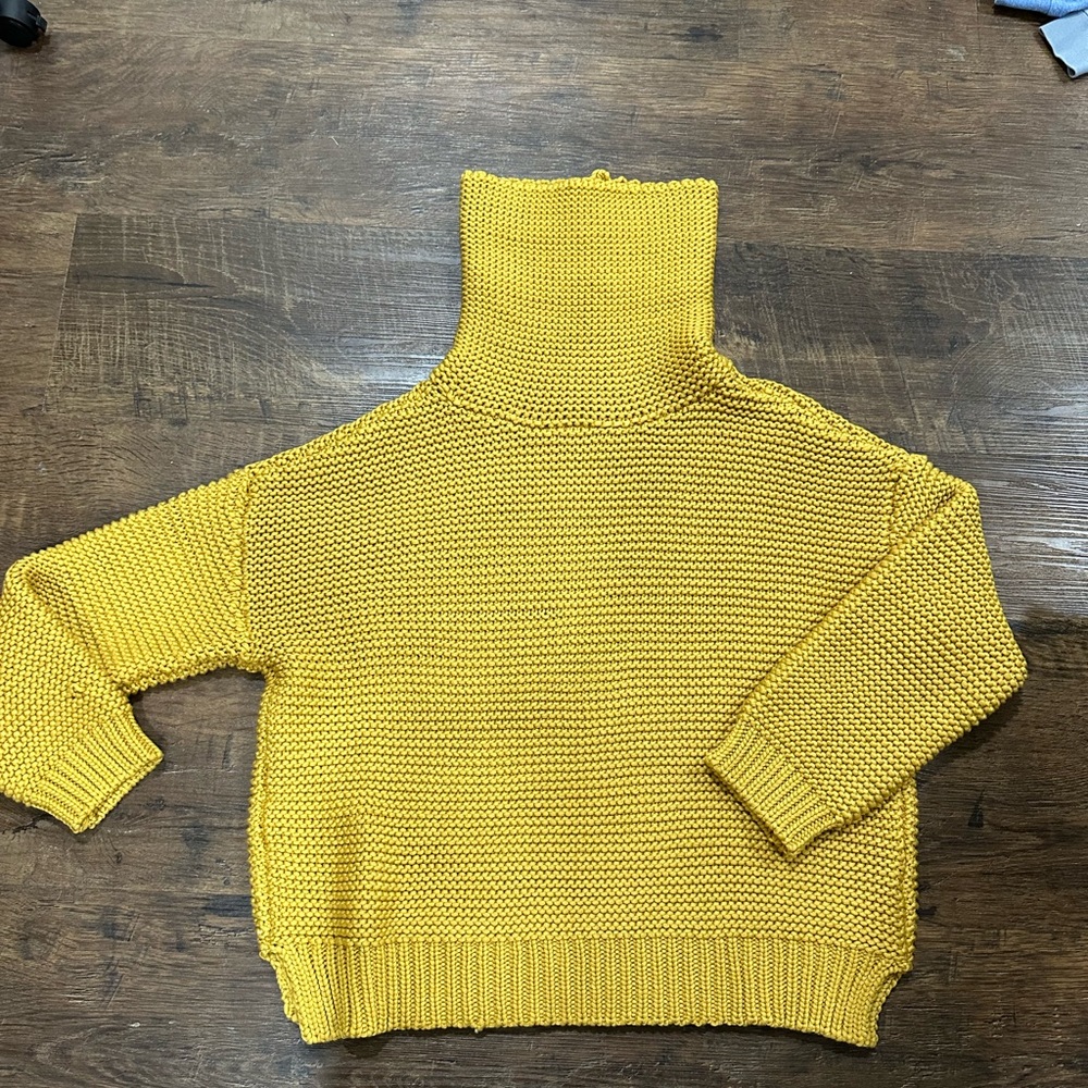 Blushing heart sweater